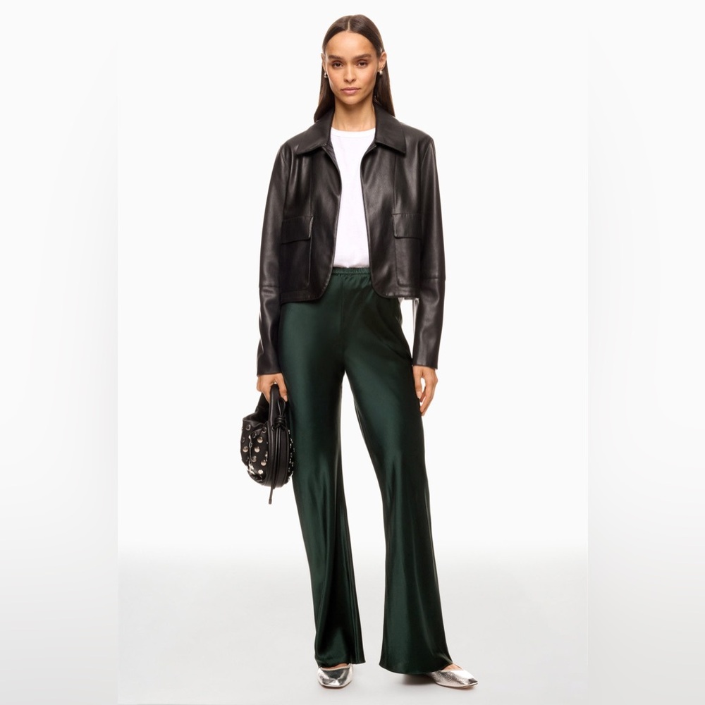 Silk Laundry Bias Cut Pants